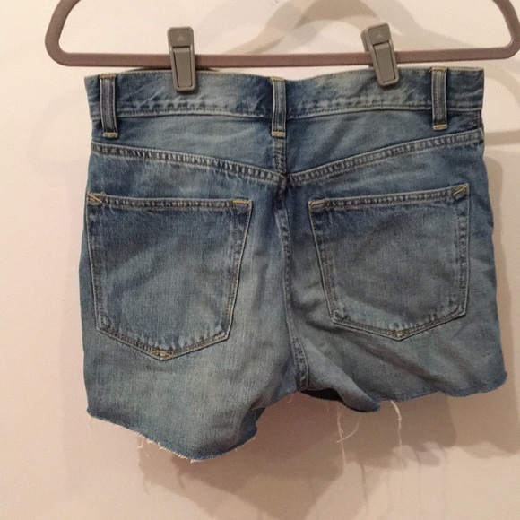 Vintage washed jean shorts - Picture 4 of 4